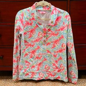 Lilly Pulitzer lobster popover